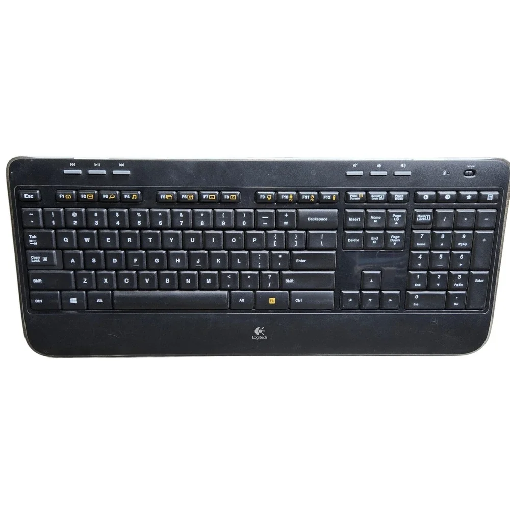 Logitech K520 Keyboard Wireless Wireless No Unifying Receiver Quiet Ergonomic
